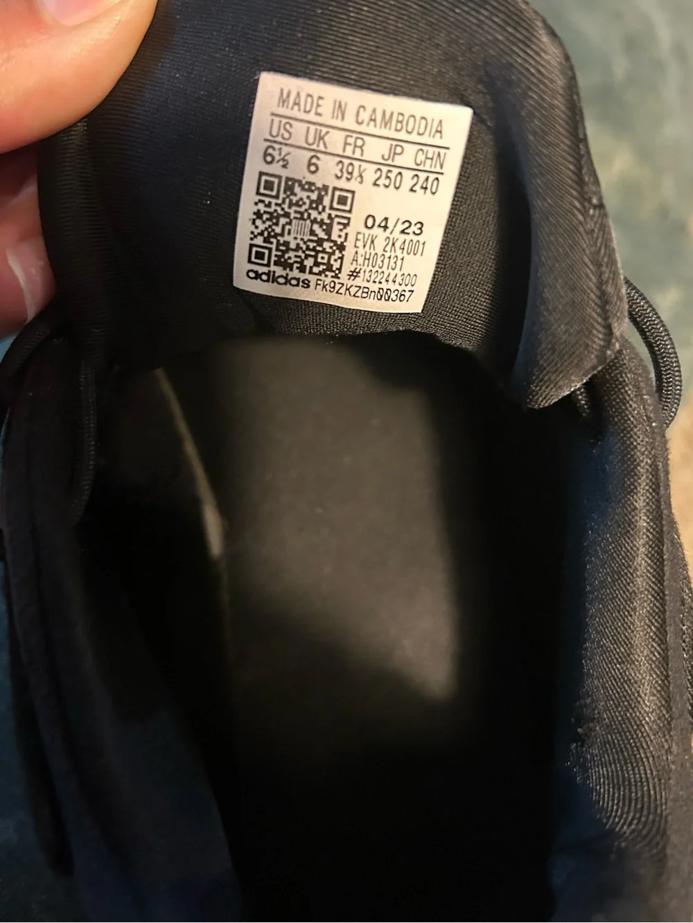 adidas adiprene - boys 6.5y